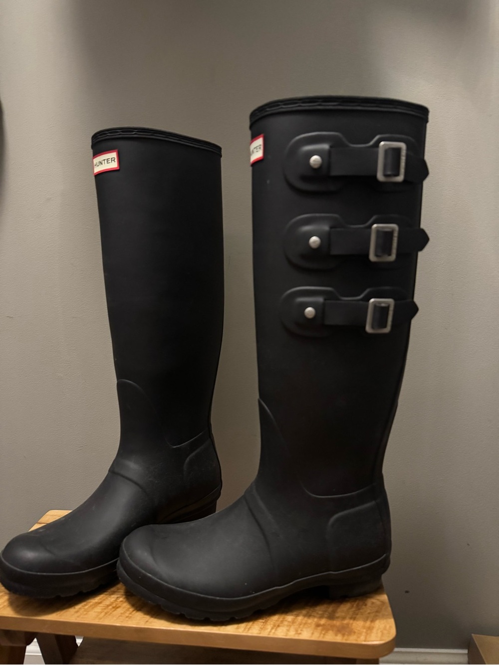 Hunter Original Tall Multi Buckle Boots